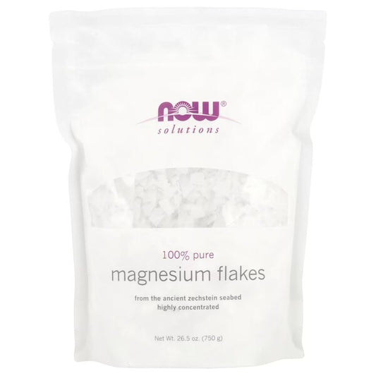 NOW Foods 100% Pure Magnesium Flakes 750g