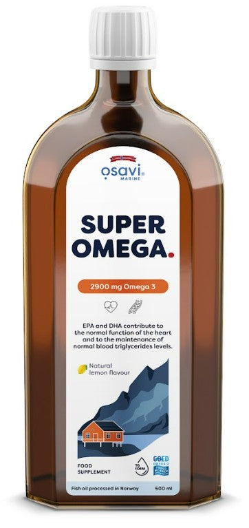 Osavi Super Omega 2900mg Omega 3 (Lemon) 500 ml