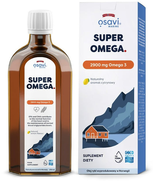 Osavi Super Omega 2900mg Omega 3 (Lemon) 250 ml