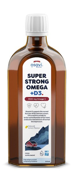 Osavi Super Strong Omega + D3 3500mg Omega 3 (Lemon) 250 ml