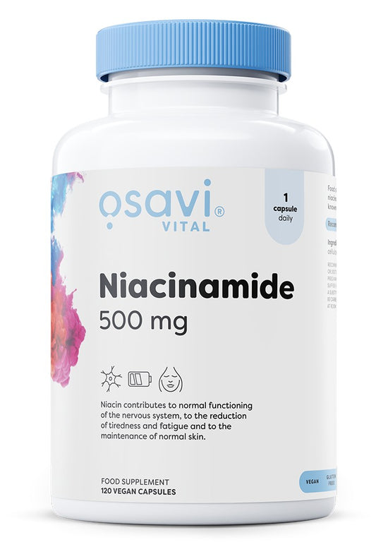 Osavi Niacinamide 500mg 120 vegan caps