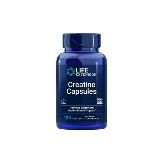Life Extension Creatine Capsules 120 caps
