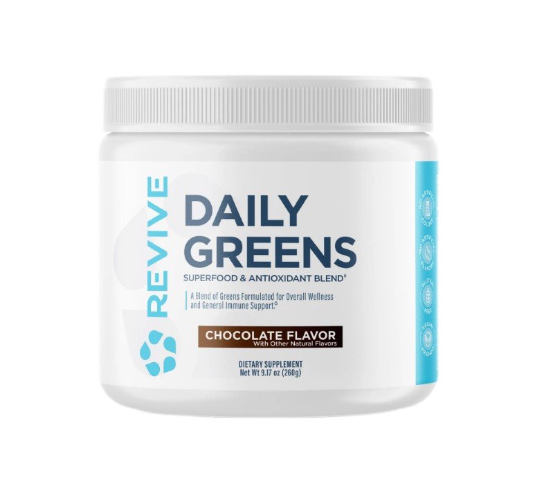 Revive Daily Greens Powder Chocolate 260g