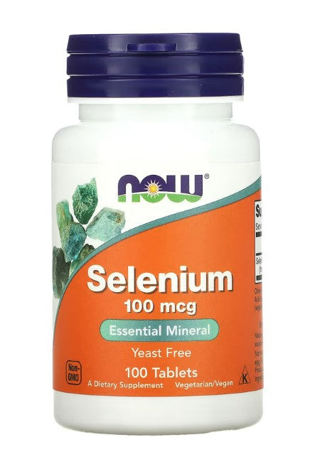 NOW Foods Selenium 100mcg 100 tabs