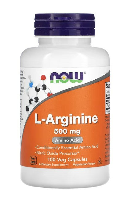 NOW Foods L-Arginine 500mg 100 caps