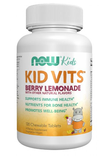 NOW Foods Kid Vits Berry Lemonade 120 chewables