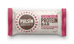 Pulsin Plant Based Protein Bar Maple & Peanut