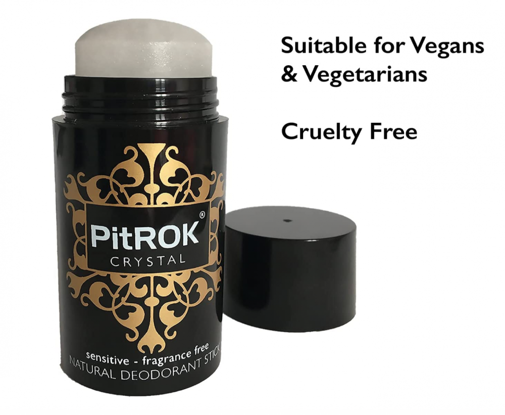 Pit Rok Crystal Sensitive - Fragrance Free Natural Deodorant Stick 100g