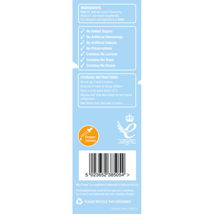 Natures Aid Mini Drops DHA 50ml