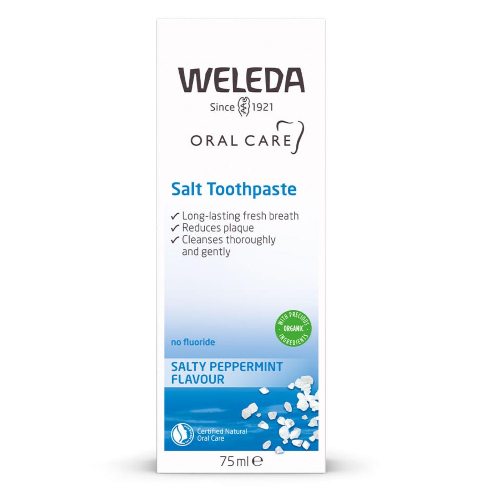 Weleda Oral Care Salt Toothpaste Salty Peppermint Flavour 75ml