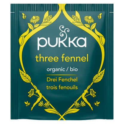 Pukka Herbs Three Fennel Organic Herbal Tea x 20 Sachets