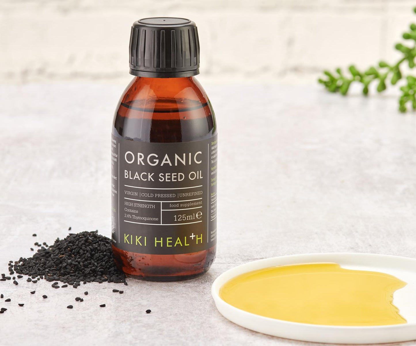 Kiki Health Organic Black Seed Oil 125ml