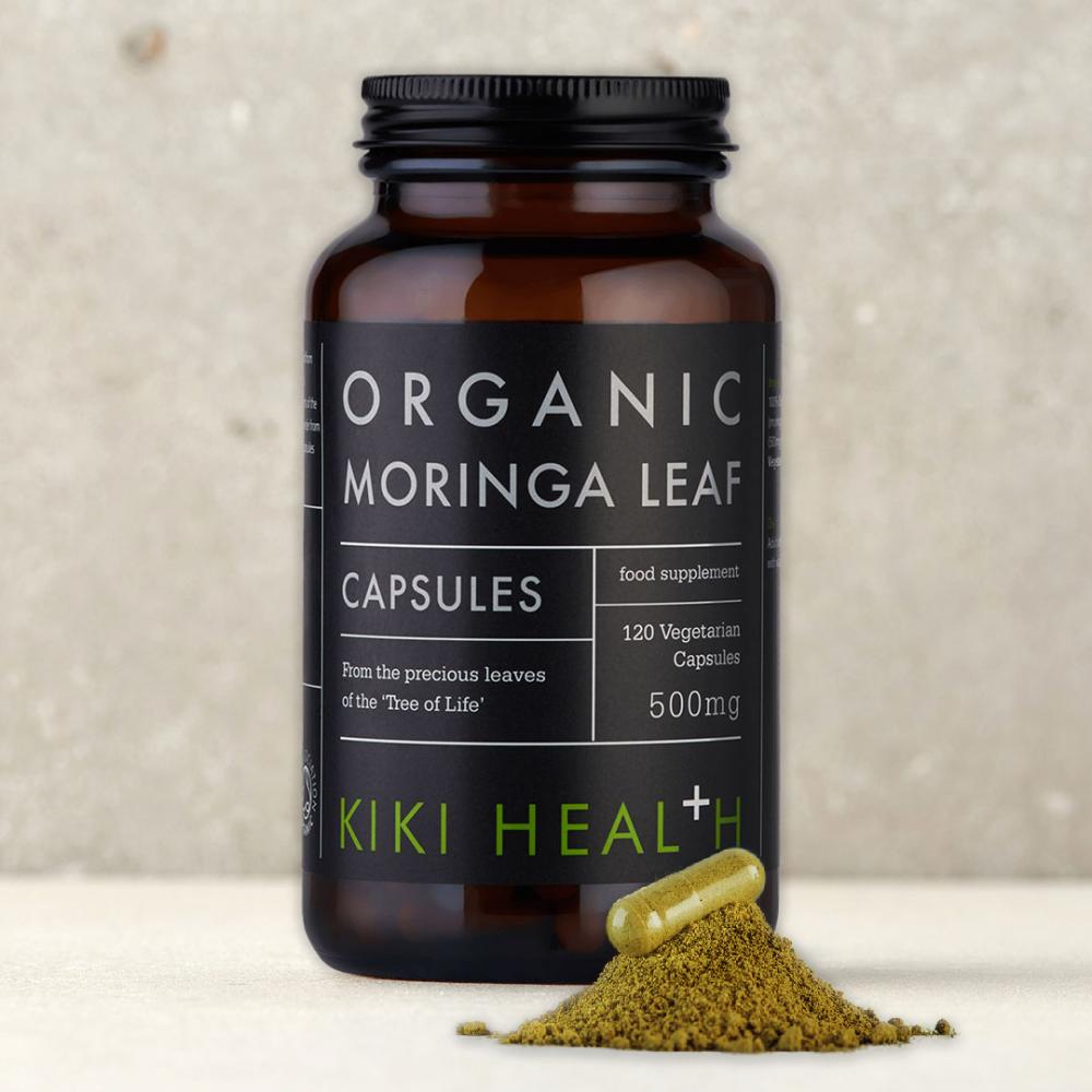 Kiki Health Organic Moringa Leaf Capsules 120's