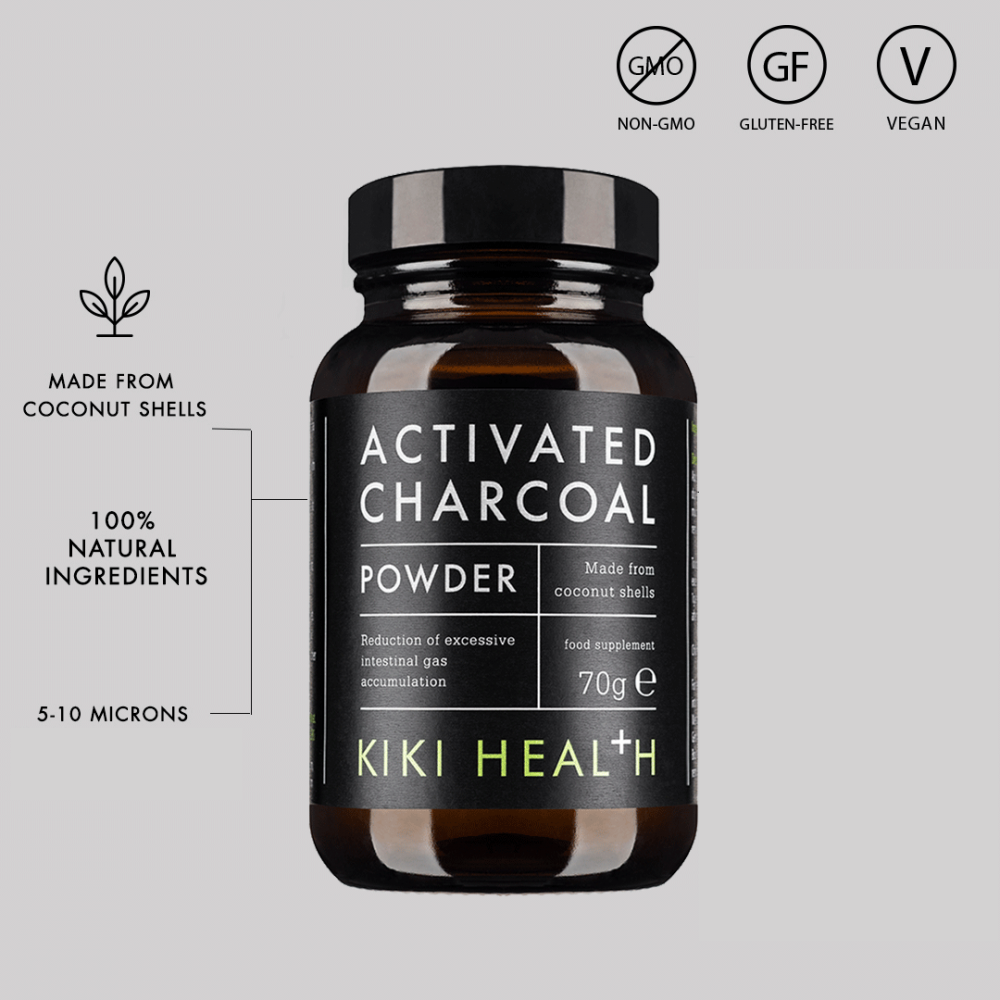 Kiki Health Activated Charcoal Powder 70g