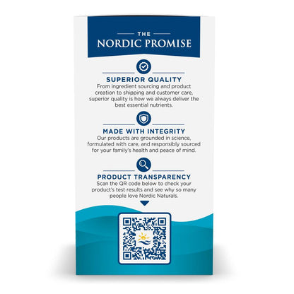 Nordic Naturals Ultimate Omega Fish Oil Lemon Flavour High Dose 1280mg Soft Gels