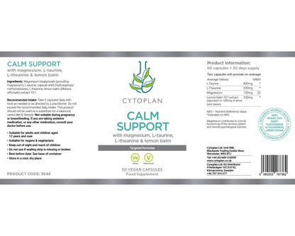 Cytoplan Calm Support 60s