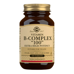 Solgar Vitamin B-Complex ''100'' Extra High Potency - 100 Tablets