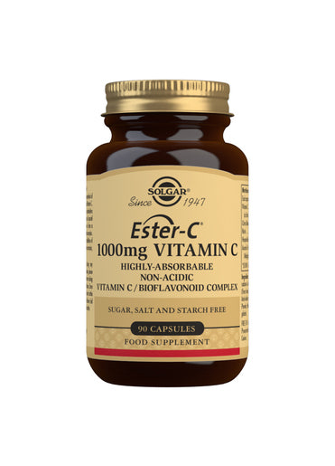 Solgar Ester-C Plus Vitamin C 1000mg (90 Vegetable Capsules)