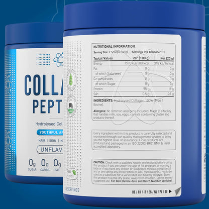 Applied Nutrition Collagen Peptides 300g Unflavoured
