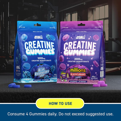 Applied Nutrition Creatine Gummies 3000mg (20 Servings)