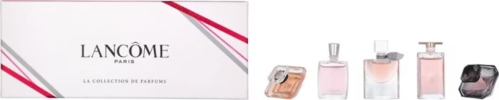 Lancôme Miniature Fragrances Gift Set 5ml EDP Idôle + 4ml EDP La Vie Est Belle + 7.5ml EDP Trésor + 5ml EDP Miracle + 5ml La Nuit Tresor EDP
