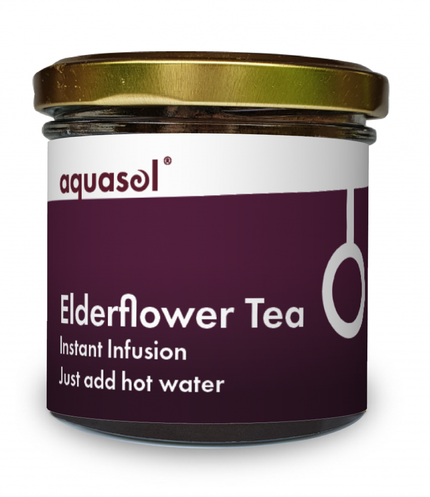 AquaSol Elderflower Tea Instant Infusion 20g