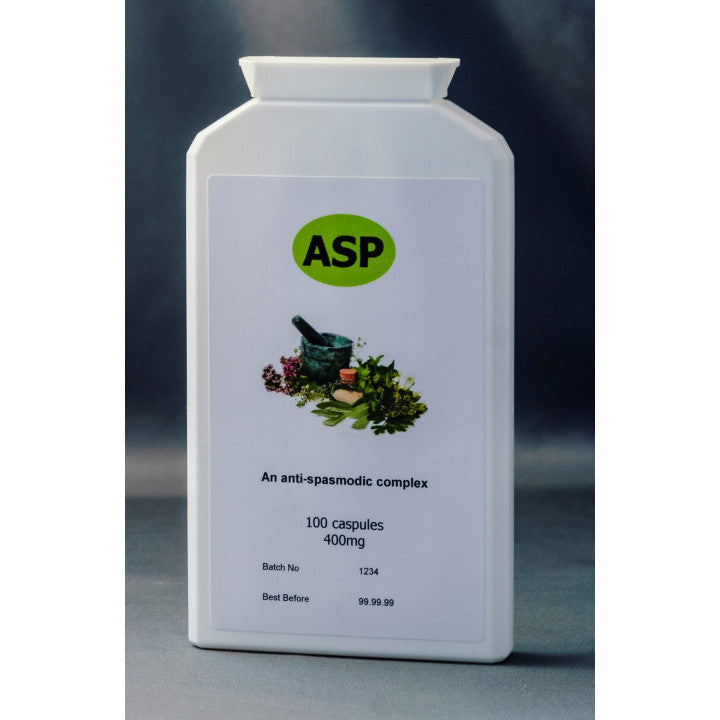 Practitioner Supplies - ASP 400mg 100 Caps - Anti-Spasmodic Complex