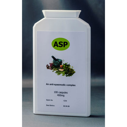 Practitioner Supplies - ASP 400mg 100 Caps - Anti-Spasmodic Complex