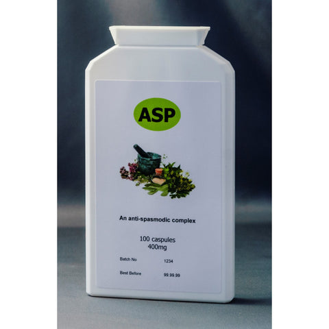 Practitioner Supplies - ASP 400mg 100 Caps - Anti-Spasmodic Complex