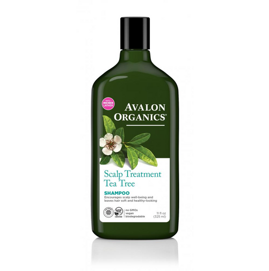 Avalon Organics Scalp Treatment Tea Tree Shampoo 325ml