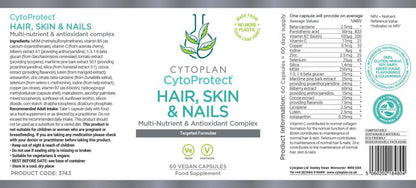 Cytoplan Hair, Skin and Nails 60's