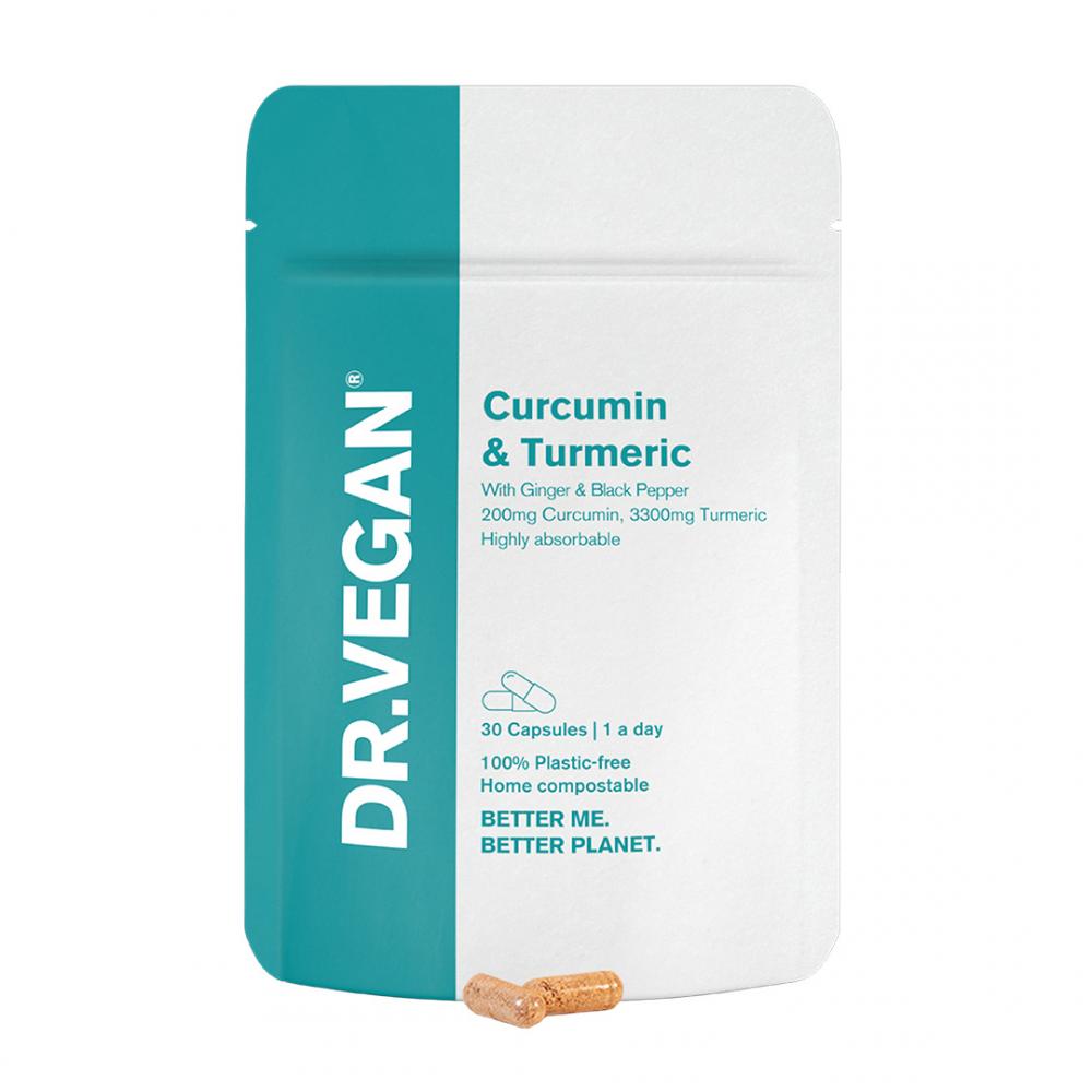 DR VEGAN Curcumin & Turmeric 30's