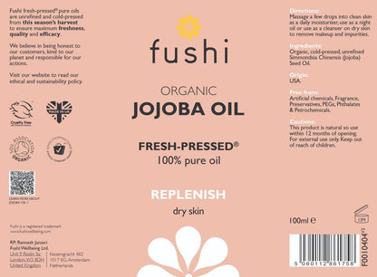 Fushi Organic Jojoba Oil 100ml