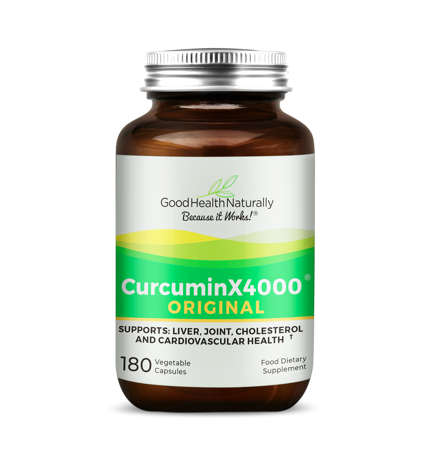 Good Health Naturally Curcumin X4000 Original 180's