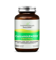 Good Health Naturally Curcumin X4000 Original 180's