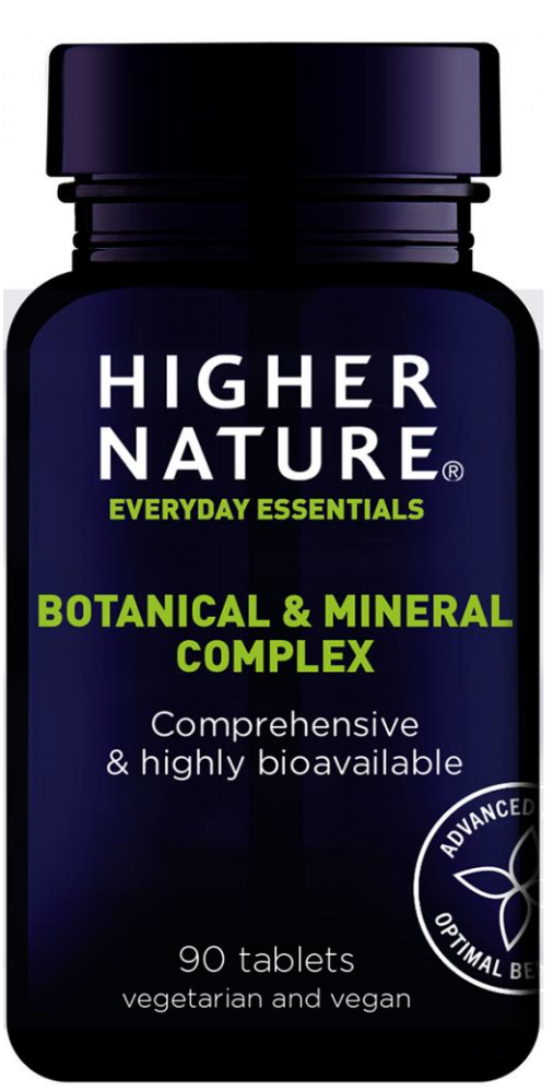 Higher Nature Botanical & Mineral Complex (Formerly Bio Minerals) 90's