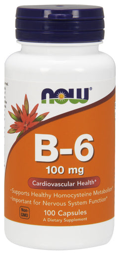 NOW Foods Vitamin B-6 100mg 100 caps