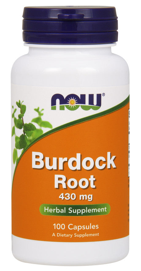 NOW Foods Burdock Root 430mg 100 capsules