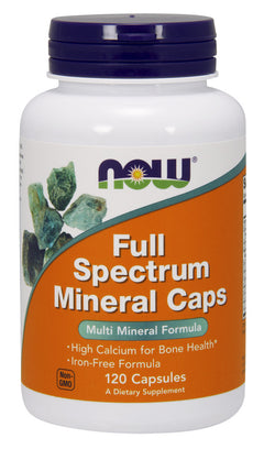 NOW Foods Full Spectrum Minerals Iron-Free 120 caps