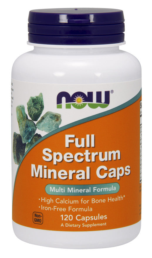 NOW Foods Full Spectrum Minerals Iron-Free 120 caps