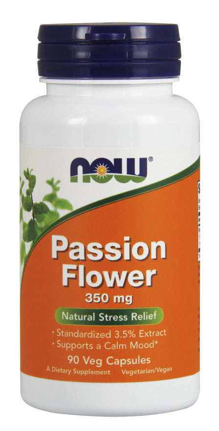 NOW Foods Passion Flower 350mg 90 vcaps