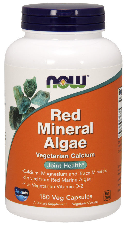 NOW Foods Red Mineral Algae 180 vcaps