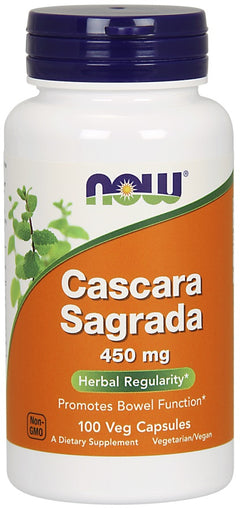 NOW Foods Cascara Sagrada 450mg 100 vcaps