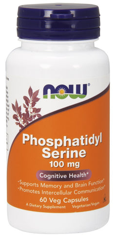 NOW Foods Phosphatidyl Serine 100mg 60 vcaps