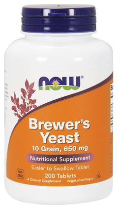 NOW Foods Brewer's Yeast Tablets 200 tablets