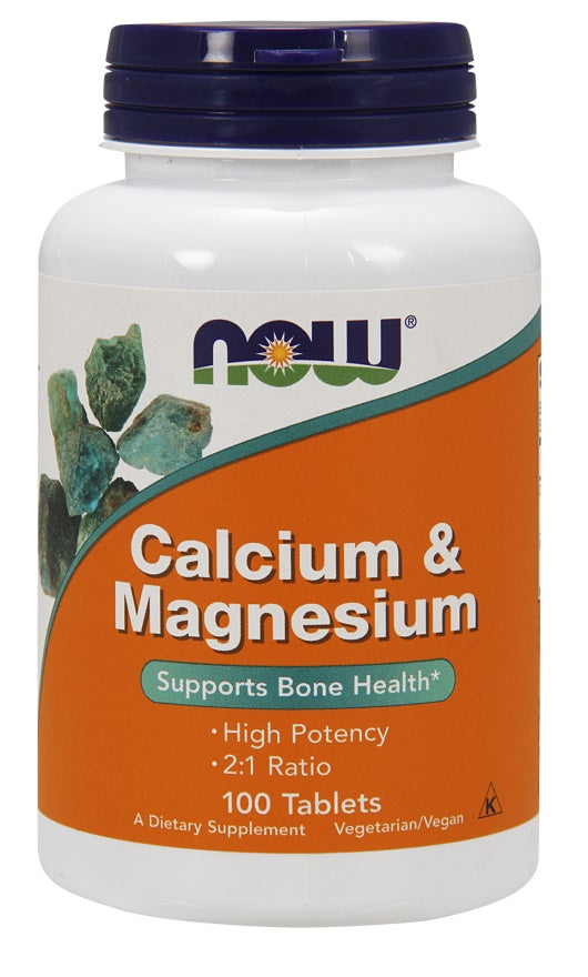 NOW Foods Calcium & Magnesium 100 tablets