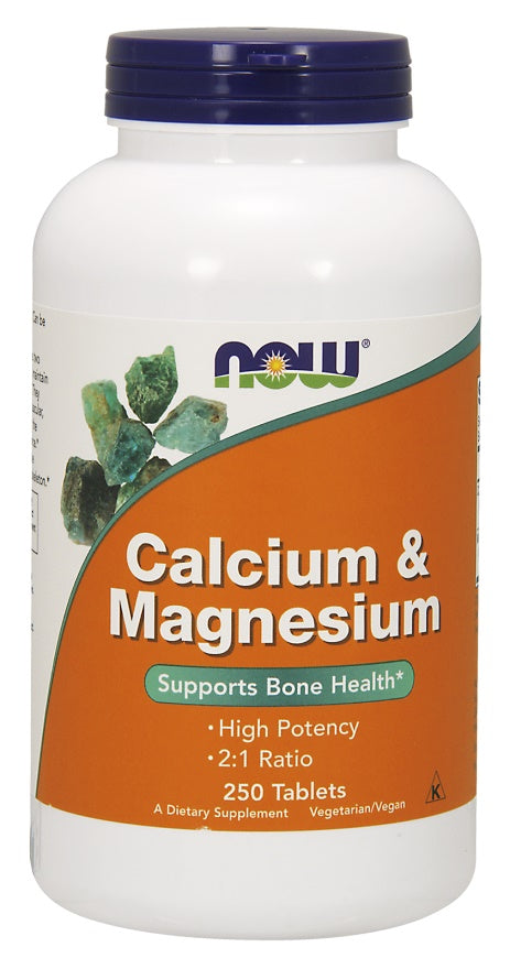 NOW Foods Calcium & Magnesium 250 tablets