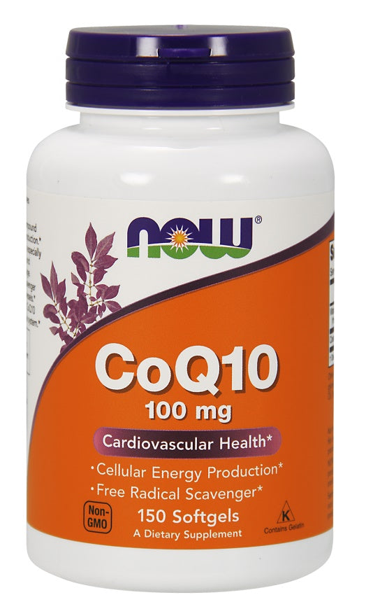 NOW Foods CoQ10 100mg 150 softgels