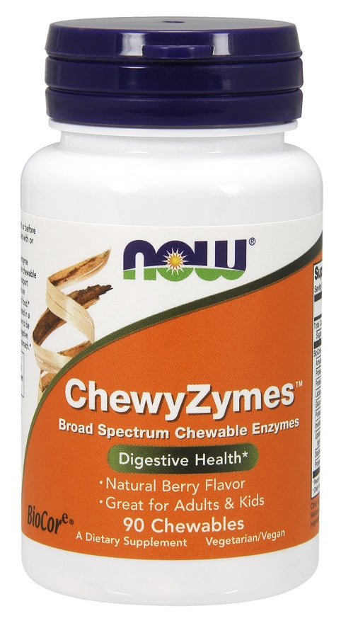 NOW Foods ChewyZymes 90 chewables