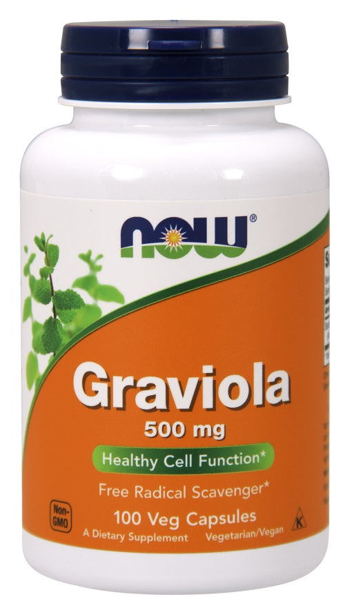 NOW Foods Graviola 500mg 100 vcaps